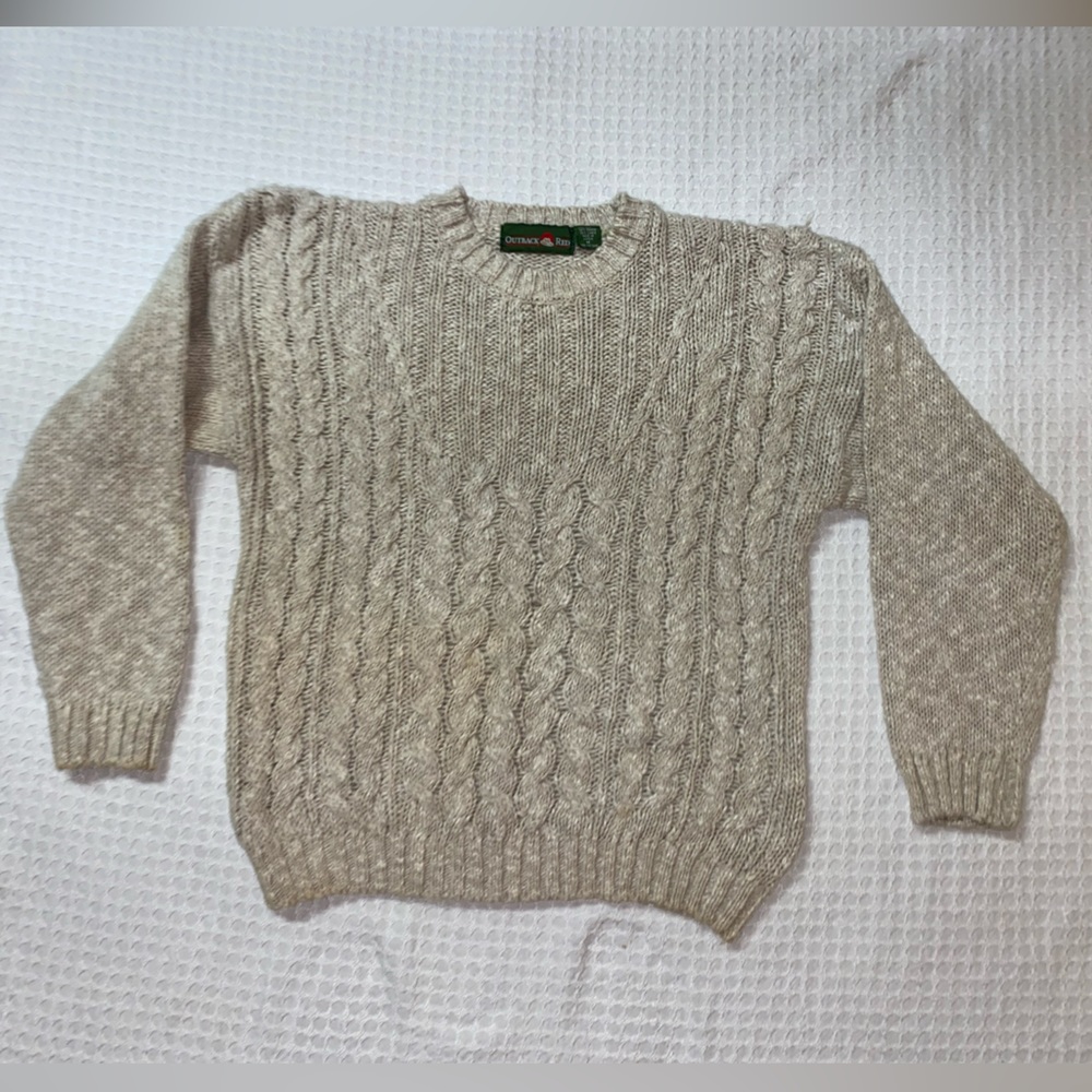 Linen Cable knit Sweater